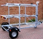 tripple stacker boat trailer