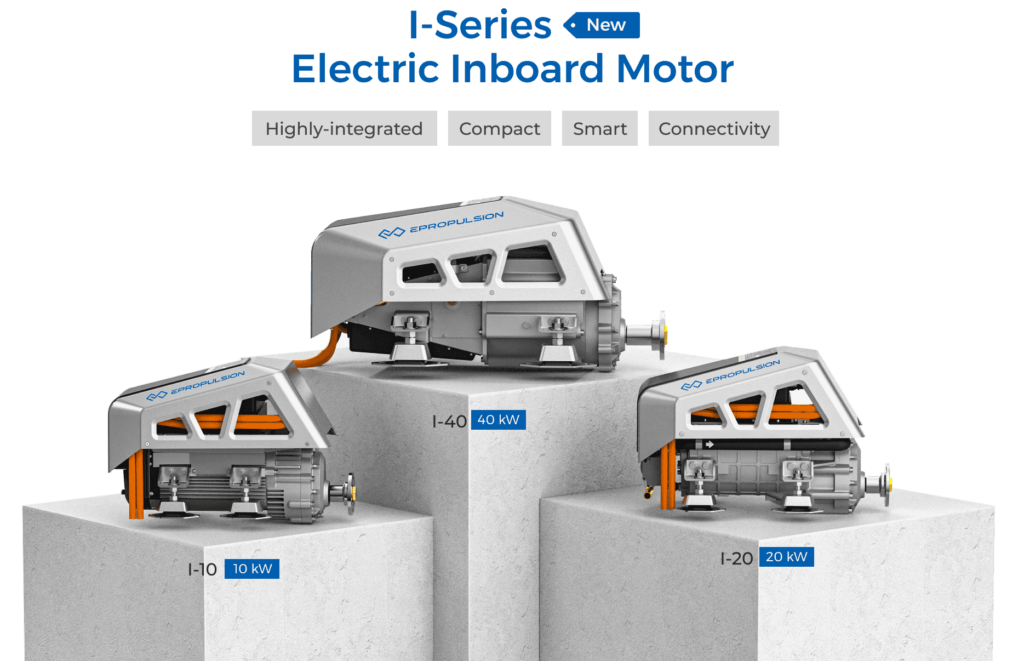 ePropulsion I-series electric inboard motors