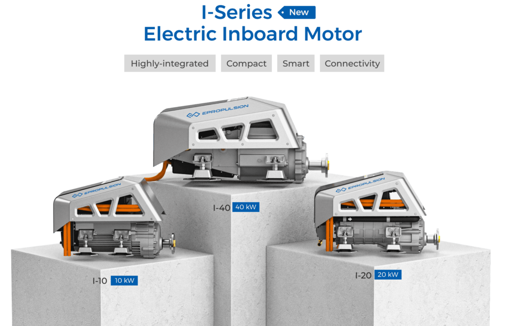 ePropulsion I-series electric inboard motors