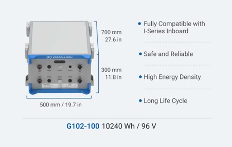 I-series G101 100 battery