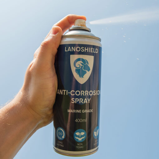 LanoShield Lanolin Marine Spray Grease 400ml 4 Pack - Image 3