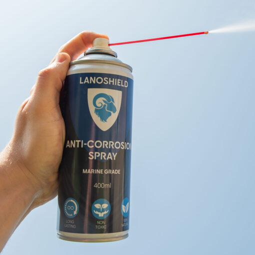 LanoShield Lanolin Marine Spray Grease 400ml 4 Pack - Image 4