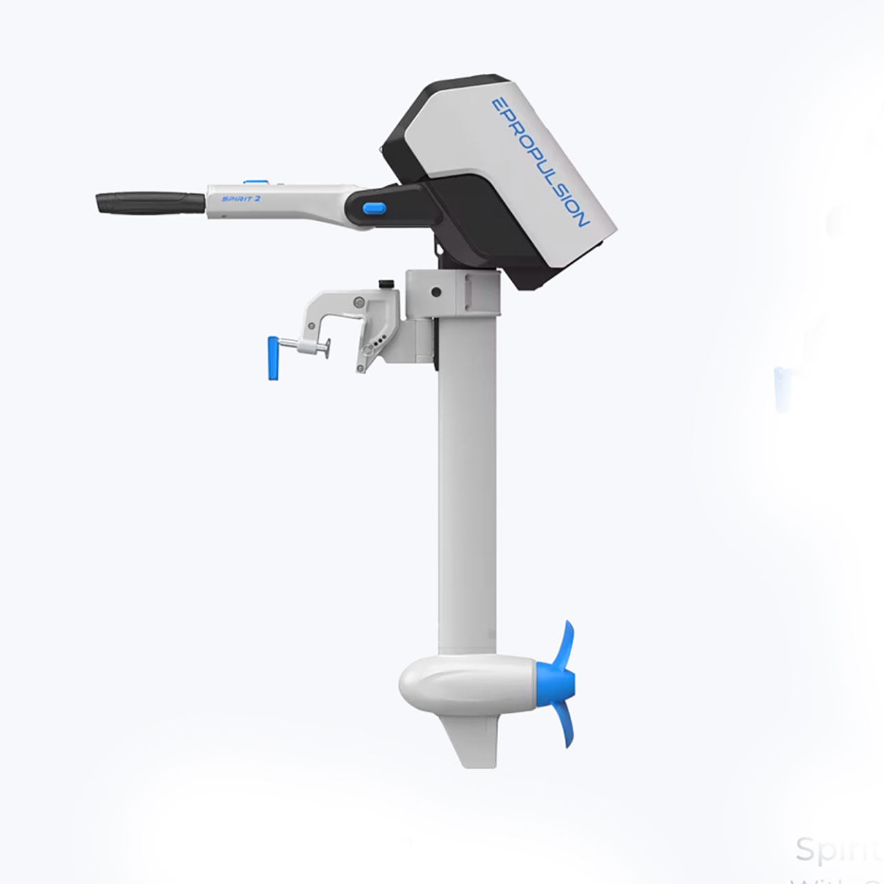 ePropulsion Spirit 2 with tiller