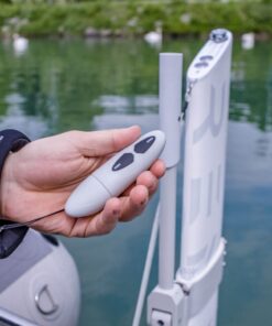 RemigoOne Neo electric outboard with remote