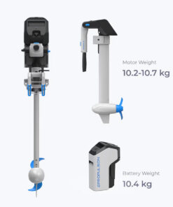 spirit2 showing motor and battery weights