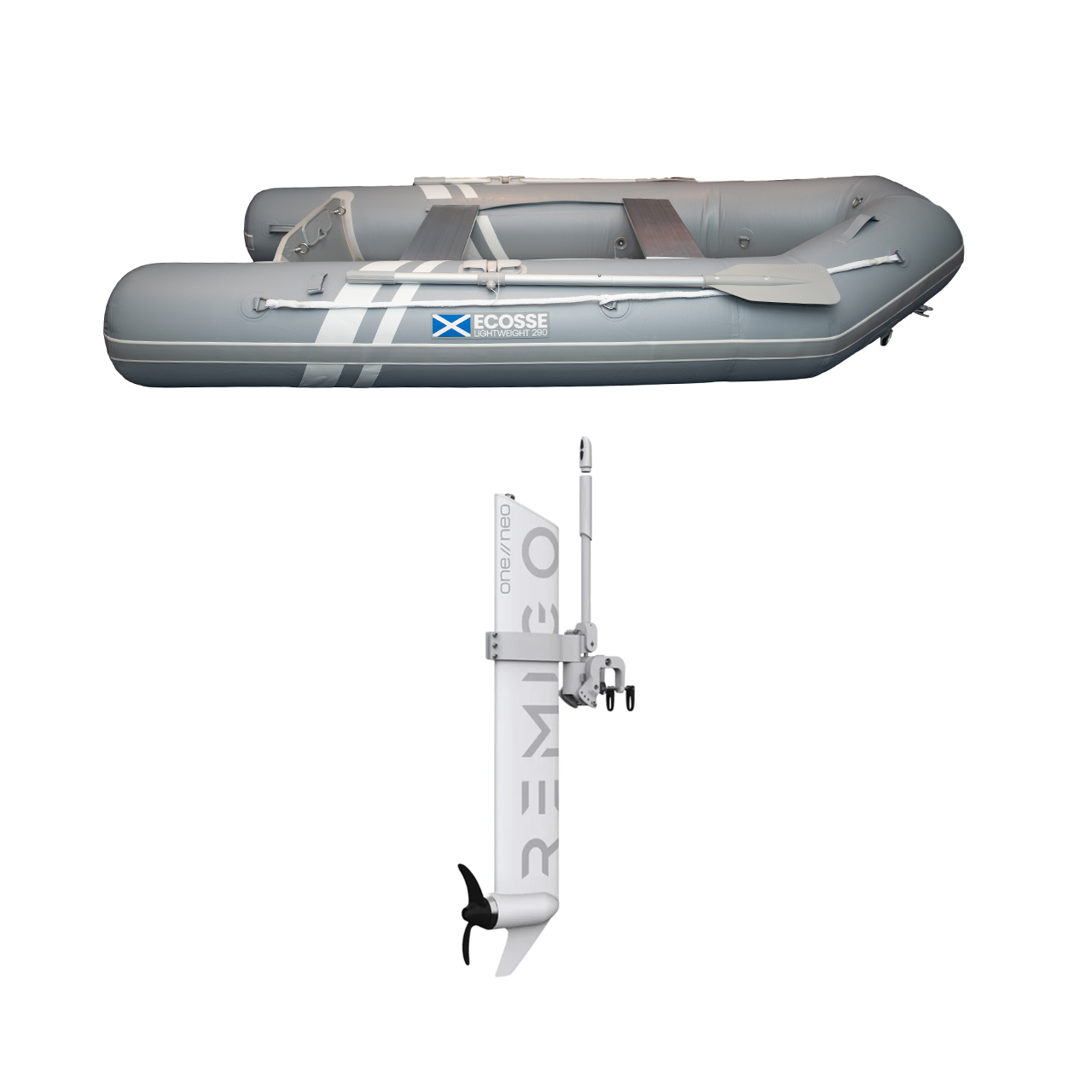 Ecosse 290 Inflatable Tender Plus RemigoOne Neo Electric Motor Bundle