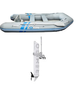 Ecosse V280 inflatble tender with Remigo One Neo